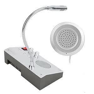 SRS Window Speaker Intercom System Anti-Interference 2 Way Intercom ...