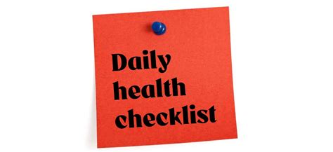 Health Check Tips 的图像结果