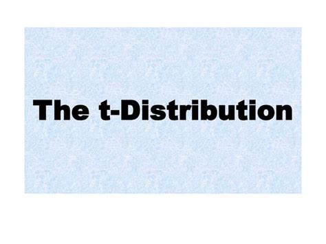 Image result for T Distribution Tutorial