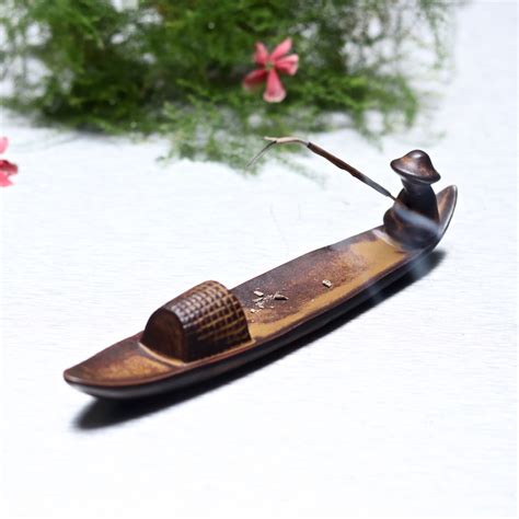 Boat Ceramic Incense Stick Stand – Mora Taara