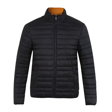 Buy Michael Kors Navy Reversible Quilted Jacket Online - 662995 | The ...