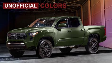2024 Tacoma TRD Colors Previewed Via CGI Renderings | 2024 Tacoma Forum (4th Gen) News, Specs ...