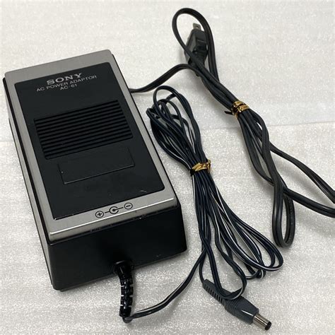 SONY ソニー AC-61 デンスケ用 TC-D5 M WM-D6 C 用 ACアダプター 6V-800mA AC ADAPTER AC ...