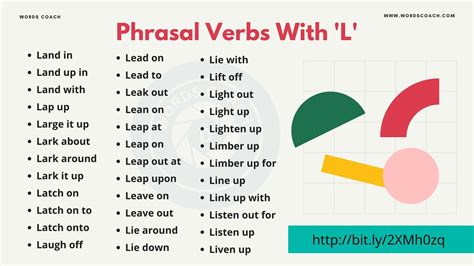 Phrasal Verbs Starting With L - Word Coach