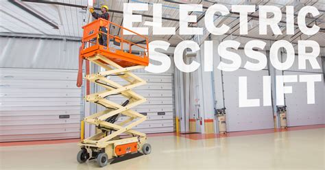 Hire an Electric Scissor Lift Today from APL - Aerial Platforms Ltd