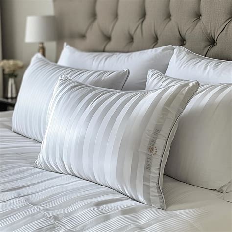 Amazon.com: Hotel Grand White Feather Down Pillows Queen Size Set of 2 ...
