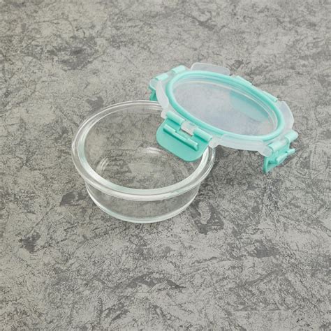 Buy Palestine Glass Storage Container - 210ml from Home Centre at just ...