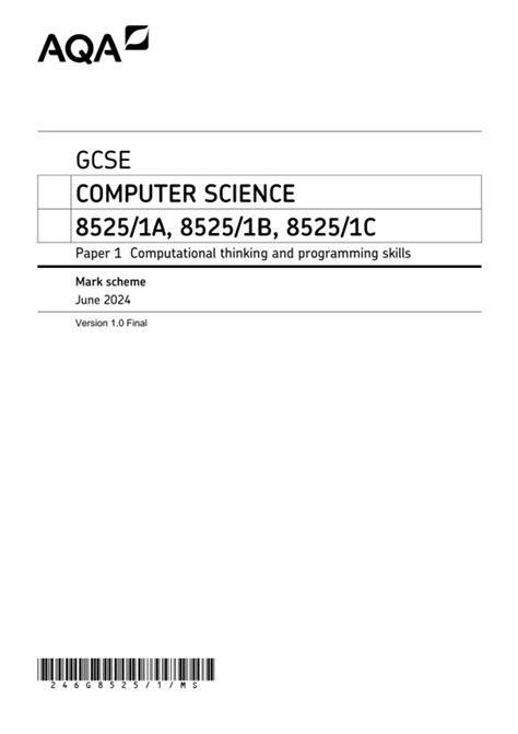 Image result for Computer Science GCSE Past Papers