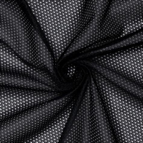 PICOTEXTILES Pico Textiles 1 Yard - Black Polyester Micro Mesh India | Ubuy