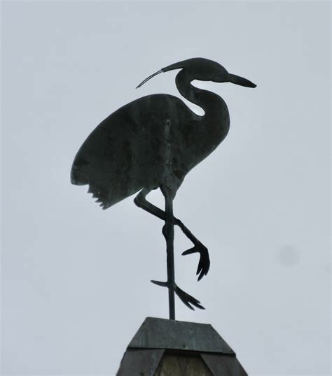 Gallup Park, Great Blue Heron, Weathervane, 3000 Fuller Rd, April 26, 2022 | Ann Arbor District ...