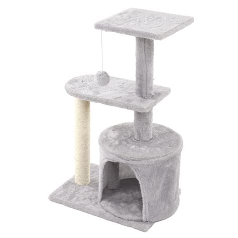 Cat Tree Cat Tower for Indoor Cats, Multi-Level Cat Climbing Tower ...