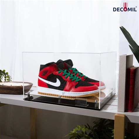 DECOMIL Shoe Display Case, Acrylic Shoe Display Box, India | Ubuy