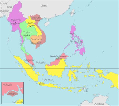 ASEAN Map 的图像结果