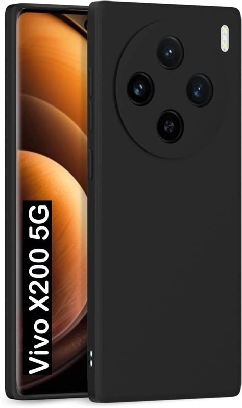 VIDO Exclusive Soft Back Case Cover for Vivo X200 5G (Shock Proof |360 ...