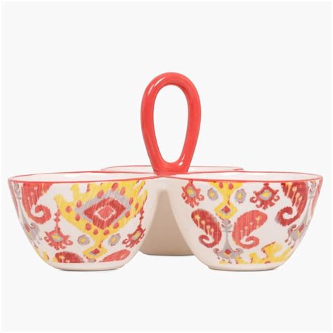 Buy Florida 3 Part Divided Bowl from Home Centre at just INR 1295.0