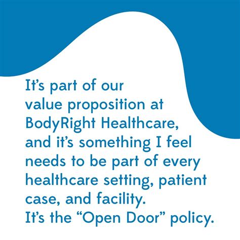 Mark Schneider on LinkedIn: #markschneider #bodyrighthealthcare #opendoor