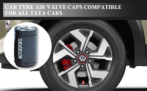 Carzilla Auto Premium Car Tyre Air Valve Caps Compatible for All ...