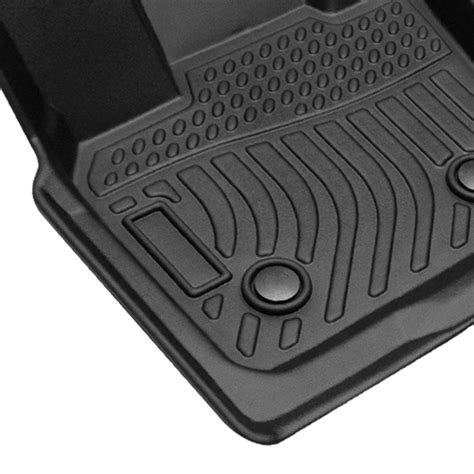 3pcs Floor Mats Liners for 2017-2020 Ford Fusion / Lincoln MKZ Black ...