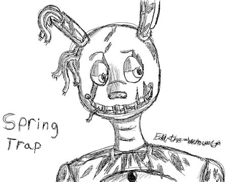 Image result for Spring Trap Drawing for Coloring