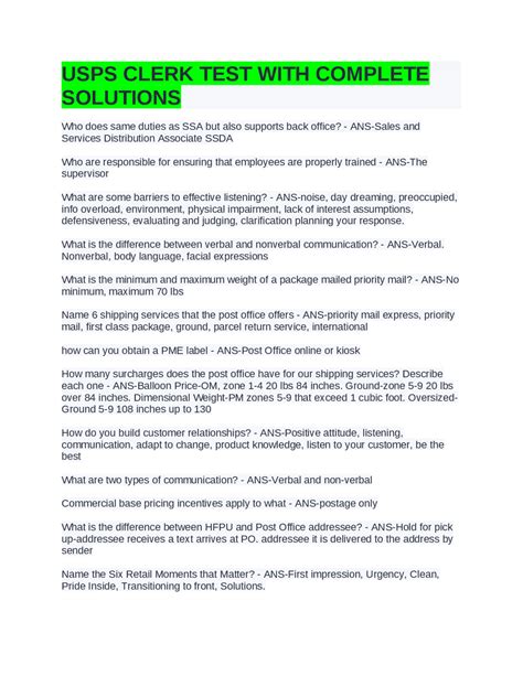 Image result for USPS Matching Test