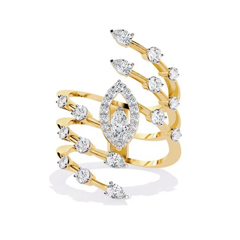 Celestial Bloom Diamond Ring – Espira Gems