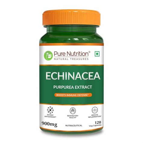 Buy PURE NUTRITION ECHINACEA 120 VEG CAPSULES Online & Get Upto 60% OFF ...