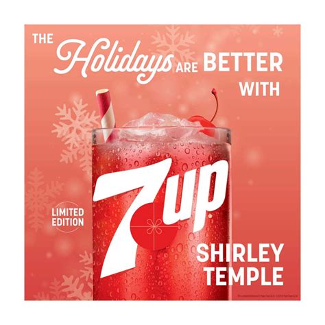 Buy 7UP Shirley Temple Pomegranate and Cherry Flavored Soda, 12 fl oz ...