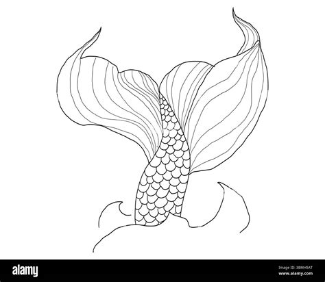 How To Draw Mermaid Tail Scales