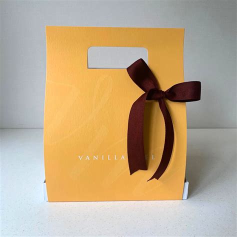 Yellow Hamper Bag – Vanilla Miel