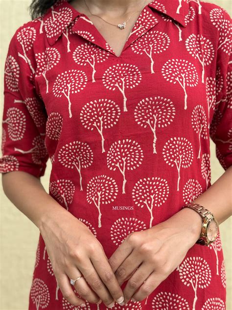Mithra - Sanganeri Handblock Printed Kurta Set – Musings