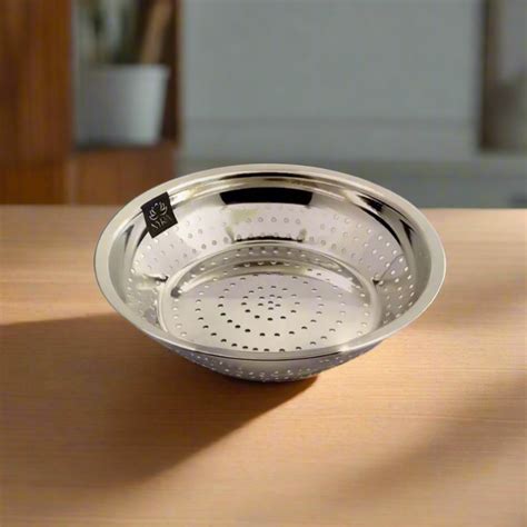 Stainless Steel Strainer & Colanders | 3 Sizes for Kitchen Use – Nyra ...