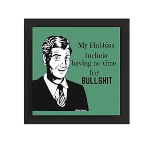 KVin Store Framed Posters for Wall Decoration I 6 x 6 I My Hobbies ...