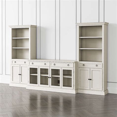 White Entertainment Centers | Crate & Barrel