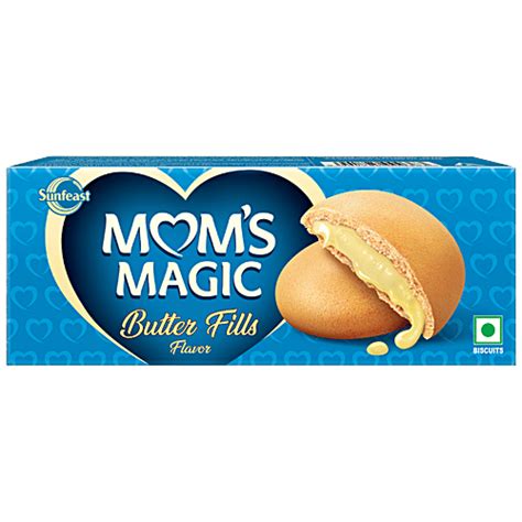 Buy Sunfeast Mom's Magic Butter Fills Flavour, Centre Filled With ...