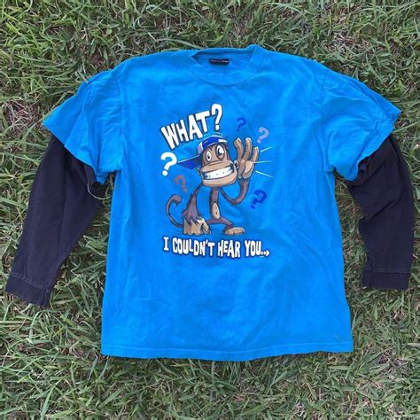 Hybrid Apparel Men's Black and Blue Shirt | Depop