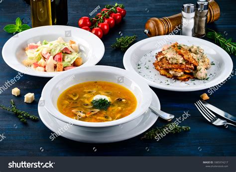 3 Course Meal On Table: Over 767 Royalty-Free Licensable Stock Photos | Shutterstock