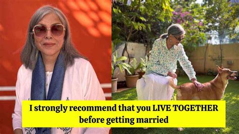 Zeenat Aman Strongly Recommends To LIVE TOGETHER Before Marriage ...
