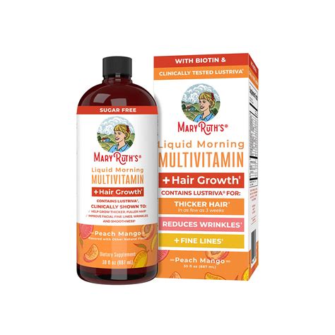 Mary Ruth's Liquid Morning Multivitamin + Hair Growth (30 oz)