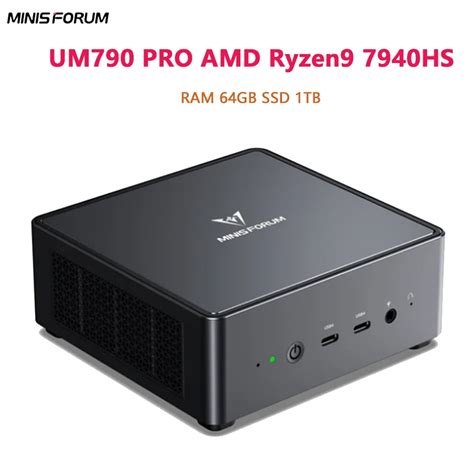 MINISFORUM AMD Ryzen9 7940HS Mini PC RAM 64GB SSD India | Ubuy