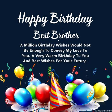 40+ Beautiful Birthday Wishes For Brother - Happy Birthday Wishes