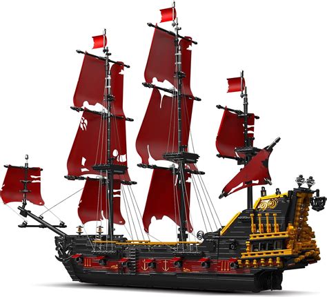 Buy Mould King 13109 Pirate Ship :A New Hope Queen An's Revenge Sailing ...