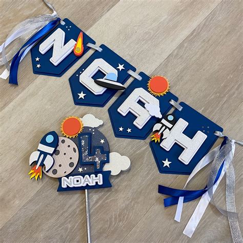 Space theme birthday banner solar system birthday banner etsy – Artofit