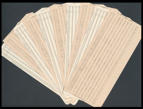 Image result for Punch Card Computer