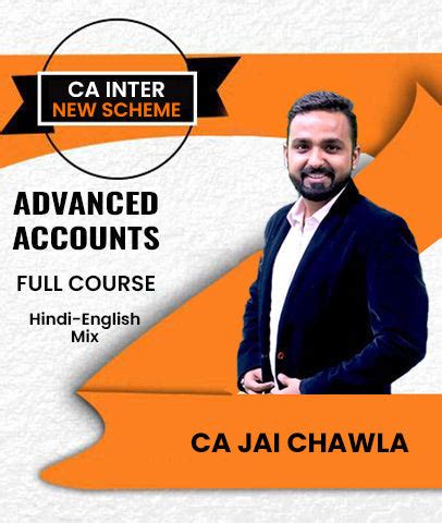 CA Inter Advanced Accounts Full Course CA Jai Chawla