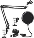 Techtest "Table Mount Microphone stand NB-35 With Pop Filter ...