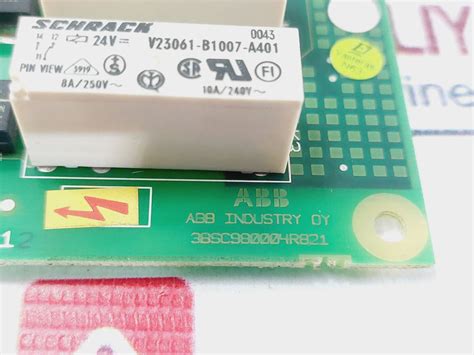 Abb Nioc-01 Printed Circuit Board 3Bse005735R1 94V-0 – Aeliya Marine