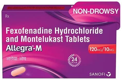 Allegra-M Tablet: Price, Uses, Side Effects & How to Use - MediBuddy