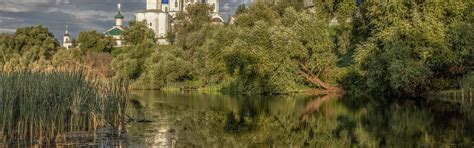 Download wallpaper landscape, nature, reflection, river, temple ...