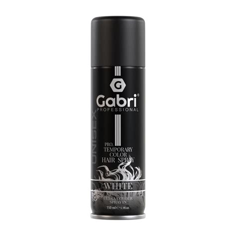 Gabri | Pro Temporary Color Hair Spray White | OTB Hair