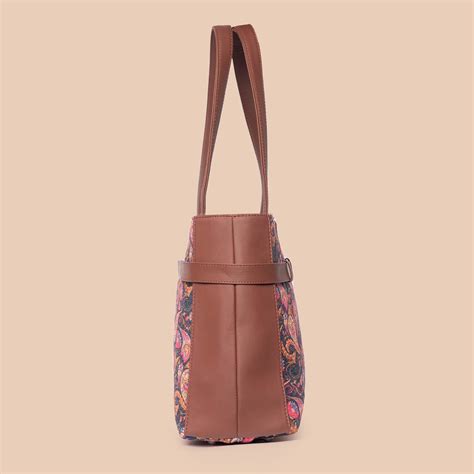 Paisley Print Statement Office Bag – Zouk